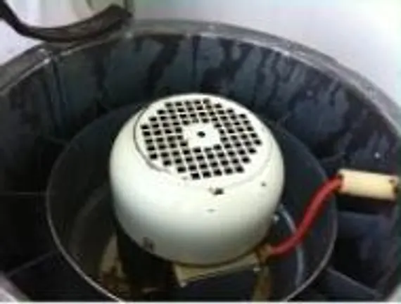 Ventilatormotor nach der Reinigung